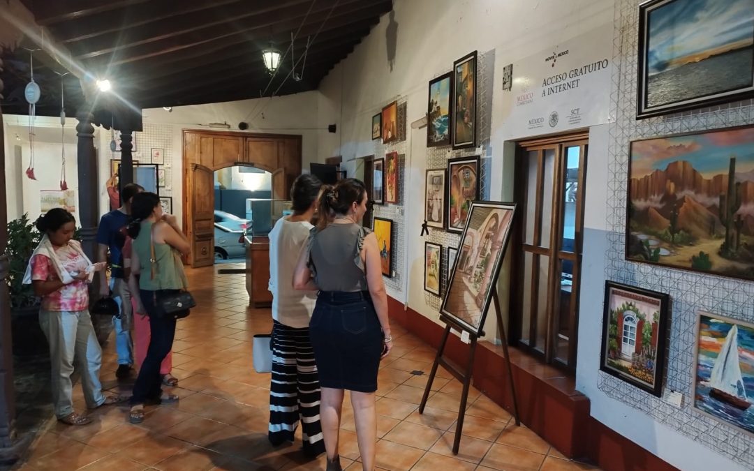 Inauguran exposición colectiva “Taller Tijelino en el arte”