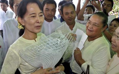 Traslada junta birmana a Suu Kyi a un lugar de arresto fuera de prisión