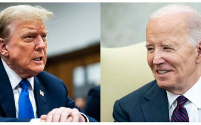Aventaja Trump a Biden en Georgia y en Míchigan y ambos empatan en Pensilvania y Wisconsin