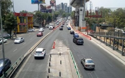 Avenida constituyentes vuelve a ser transitada: liberan dos carriles afectados por obras de Cablebús L3