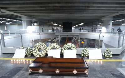 Conmemoran con un ataúd 3 años del desplome de Línea 12 del Metro que dejó 26 muertos