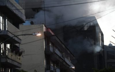 Metro alista demolición del edificio que albergaba el Puesto Central de Control tras incendio de hace tres años