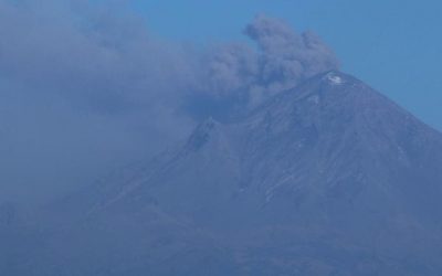 Ceniza del Popocatépetl podría caer en CDMX hoy 20 de junio