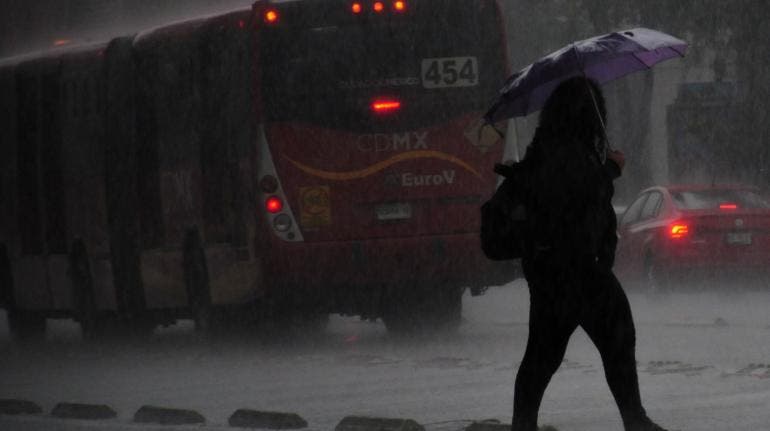 SGIRPC anuncia temporal de lluvias en CDMX