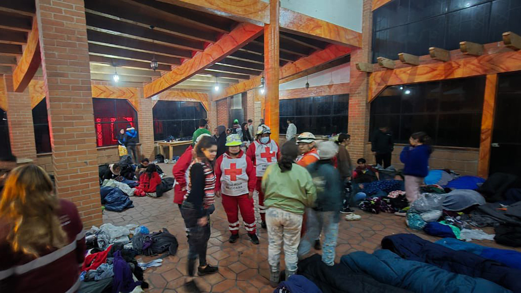 Unos 60 niños sufren hipotermia durante campamento en Parque Ecoturístico del Edomex