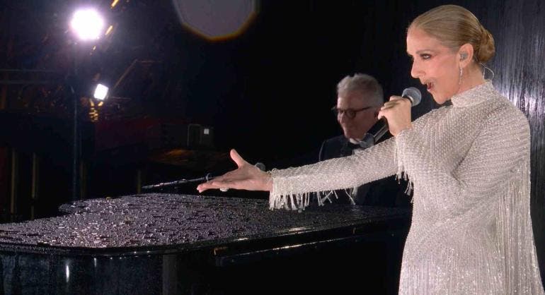 Celine Dion deslumbra en la inauguración de los Juegos Olímpicos de París 2024