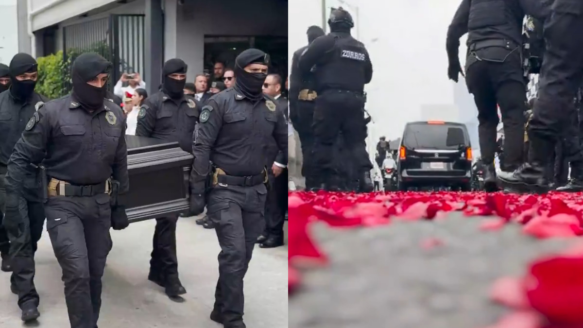 Despiden a Milton Morales, mando de la SSC-CDMX asesinado en el Estado de México