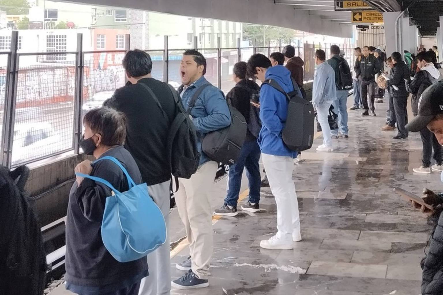 Metro CDMX implementa marcha de seguridad en toda la red por lluvia