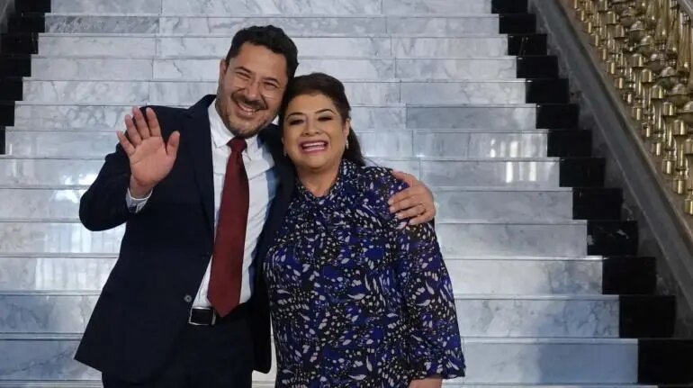 Martí Batres y Clara Brugada inician formalmente la transición de gobierno en la CDMX