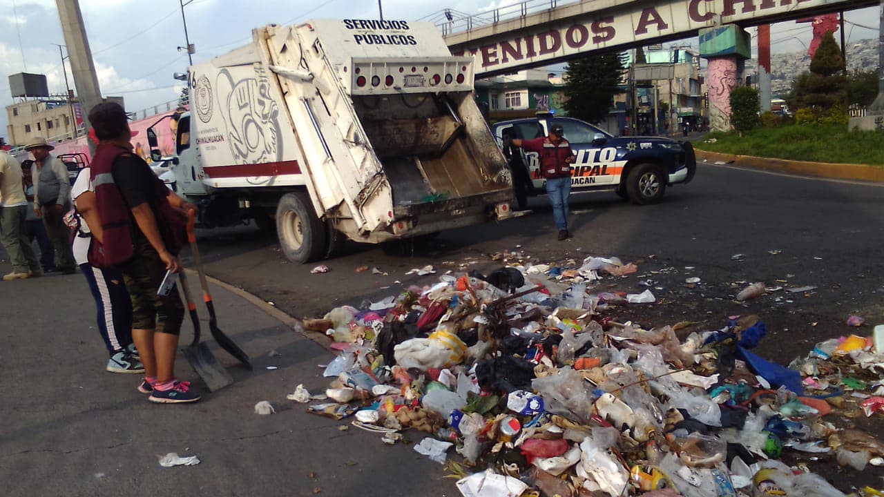 Recolectores de basura en Chimalhuacán denuncian cobro de piso de 50 mil pesos a la semana