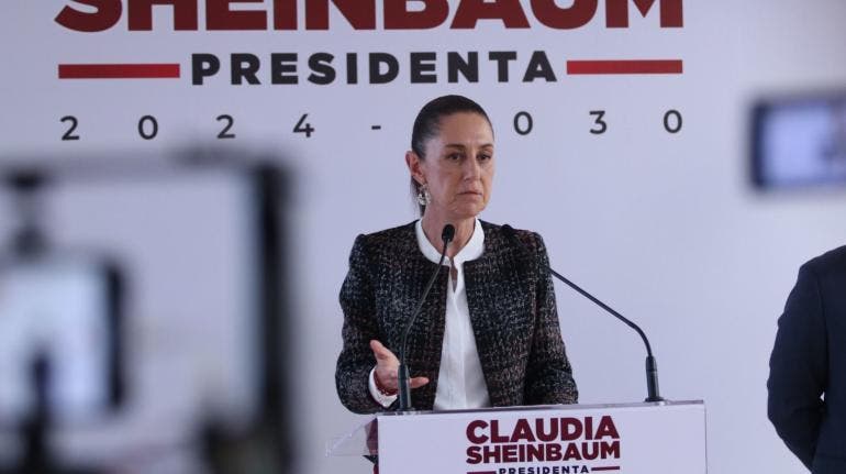 ‘Actuó bien el INE’: Sheinbaum sobre mayoría calificada