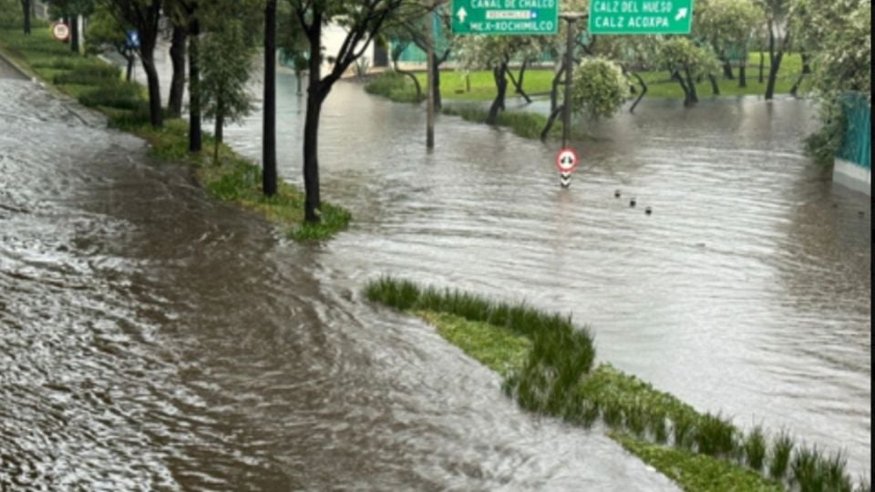 Tlalpan y Coyoacán fueron las alcaldías más afectadas por las lluvias del domingo en CDMX