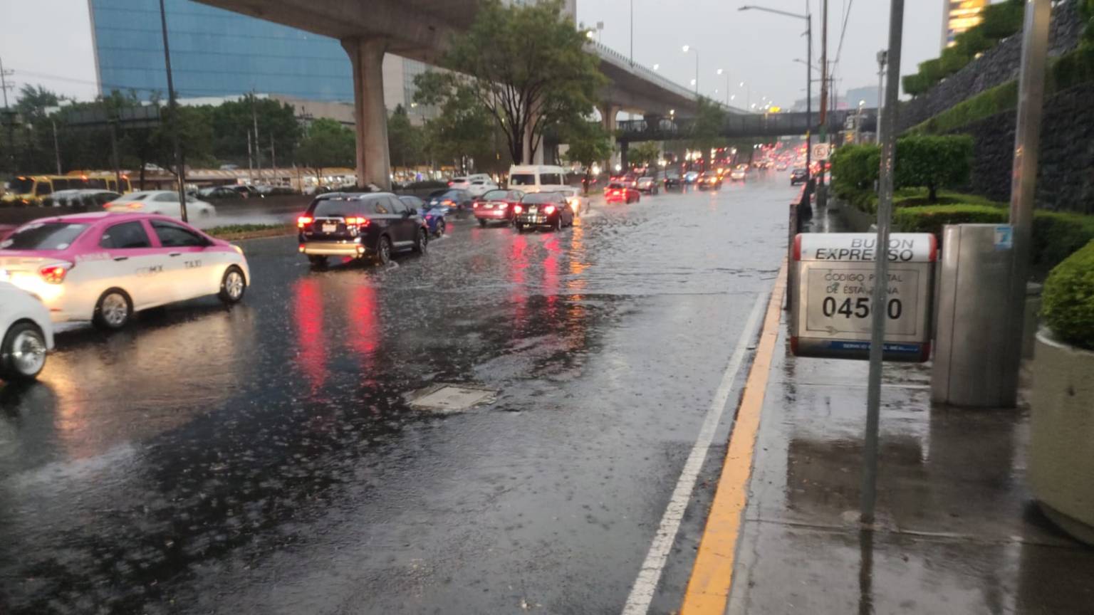 Activan Alerta Amarilla por lluvias fuertes en la CDMX para este 16 de agosto