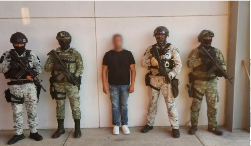 Ejército Mexicano y Guardia Nacional detuvieron a Armando «N» alias «Delta 1», presunto líder del CJNG en Michoacán y Jalisco.