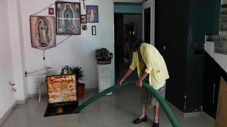 Corte de agua en colonias de Iztapalapa