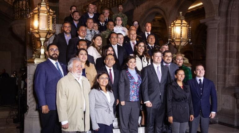 Instala Brugada nuevo Gabinete de Seguridad y Justicia para la CDMX