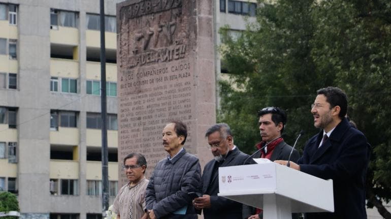 Reforma judicial es una conquista de los alumnos del 68, señala Martí Batres