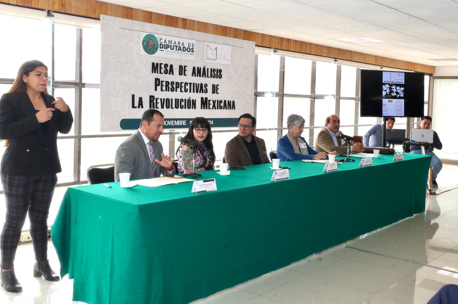 Espacio Cultural San Lázaro organiza mesa de análisis sobre perspectivas de la Revolución mexicana