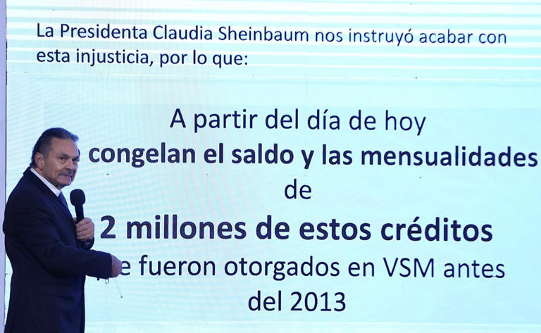 “Son deudas impagables e injustas”; Infonavit anuncia el congelamiento de 2 millones de créditos