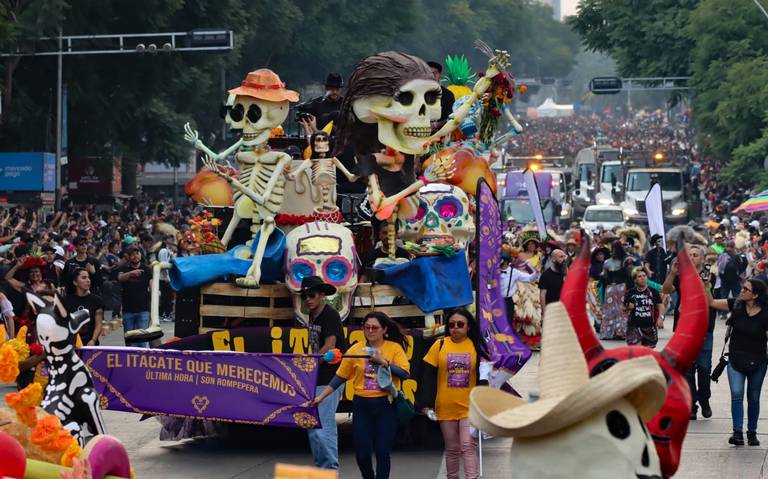 Gran Desfile de Día de Muertos: las carrozas que sorprendieron a los chilangos