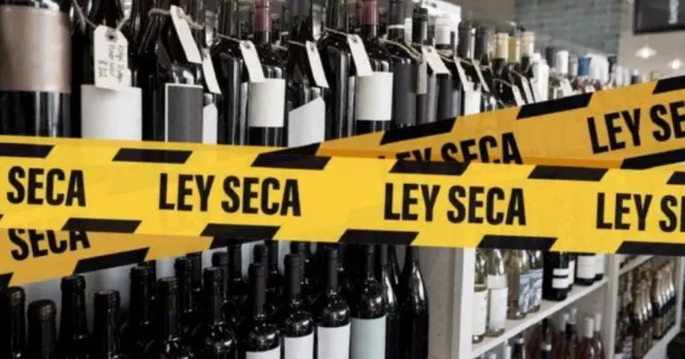 ¿Qué días se implementará la Ley Seca en Xochimilco?