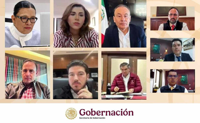 Anuncian instalación de 25 albergues en la frontera con EU por amenaza de deportación masiva; Rosa Icela dialoga con gobernadores