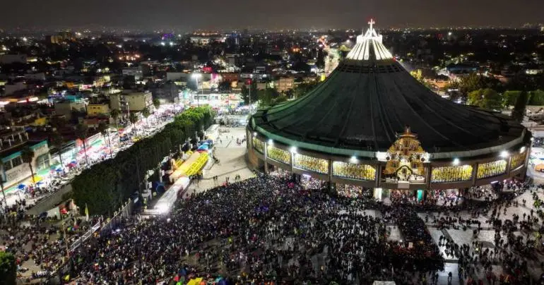 Inician preparativos por llegada de peregrinos a la Basílica de Guadalupe