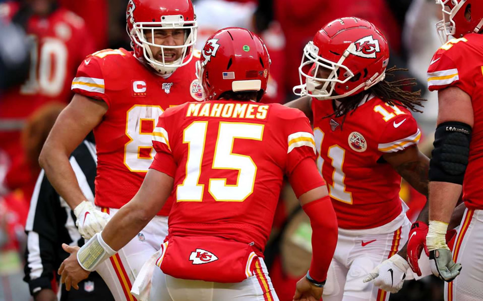 NFL: Chiefs vence a Texans y demuestra su dominio en la Conferencia Americana