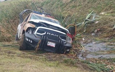 Enfrentamiento entre civiles armados y Guardia Estatal deja 3 policías heridos en Tamaulipas