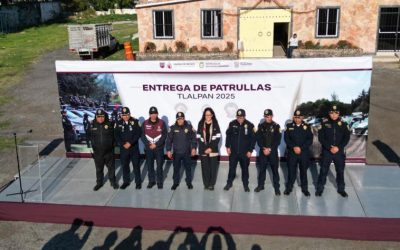 Refuerzan seguridad en Tlalpan; entregan 30 nuevas patrullas para tres sectores