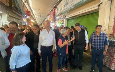Un total de 300 elementos de SSC CDMX vigilarán de forma permanente la Central de Abastos; buscan combatir extorsiones y asaltos