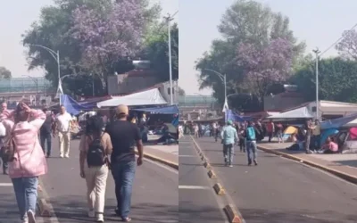 CNTE y SNTE bloquean Congreso de la Unión; piden eliminar Ley del Issste 2007