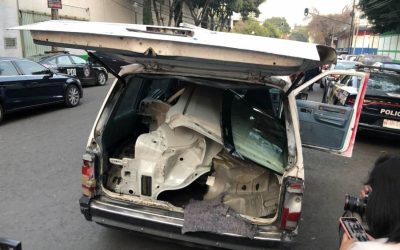 Desmantelan bodega con autopartes robadas en Gustavo A. Madero