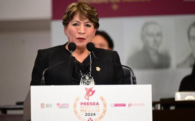 Delfina Gómez entrega la Presea Estado de México 2024 a 15 mexiquenses