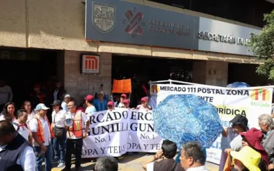 Locatarios de mercados públicos amagan con desquiciar nuevamente las vialidades