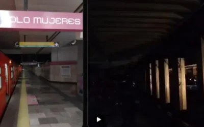 Caos en el Metro CDMX: Fallas eléctricas paralizan Líneas 1, 2 y 3