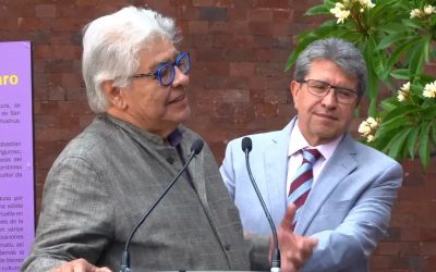 Sebastián inaugura exposición en San Lázaro y celebra la fusión de arte y política
