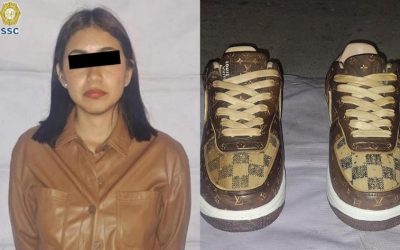 Detienen a mujer que robó tenis de colección en tienda de Polanco