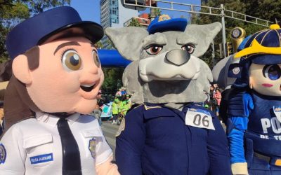 SSC organiza primera carrera de botargas en CDMX