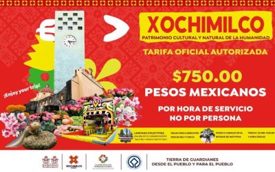 ¿Cuánto cuesta rentar una trajinera en Xochimilco este 2025?