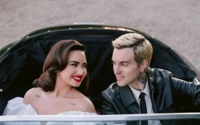 La cantante Demi Lovato se casa con Jordan Lutes en California
