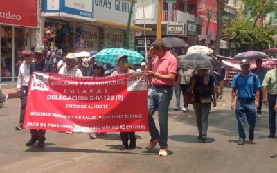 Docentes marchan en varios estados este 15 de mayo