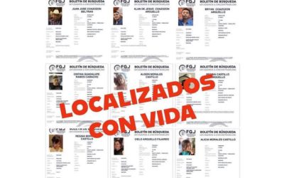 Localizan con vida a elemento de Guardia Estatal y 8 miembros de su familia en Tamaulipas