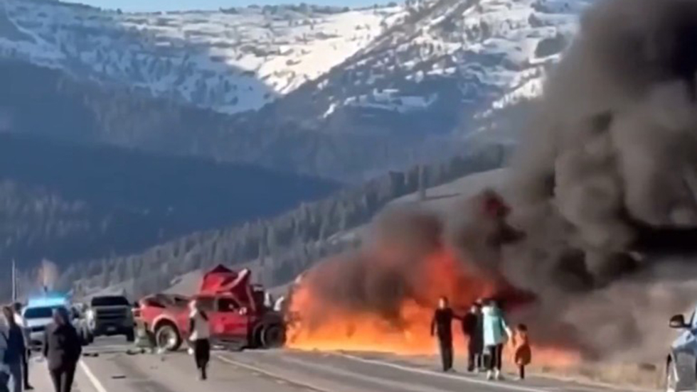 Al menos 7 muertos por choque cerca de Yellowstone