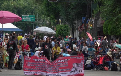 CNTE paraliza CDMX con bloqueos y presión a medios de comunicación