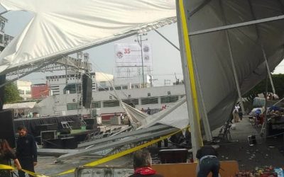 Colapsa estructura en Nezahualcóyotl, Edomex; hay cinco heridos