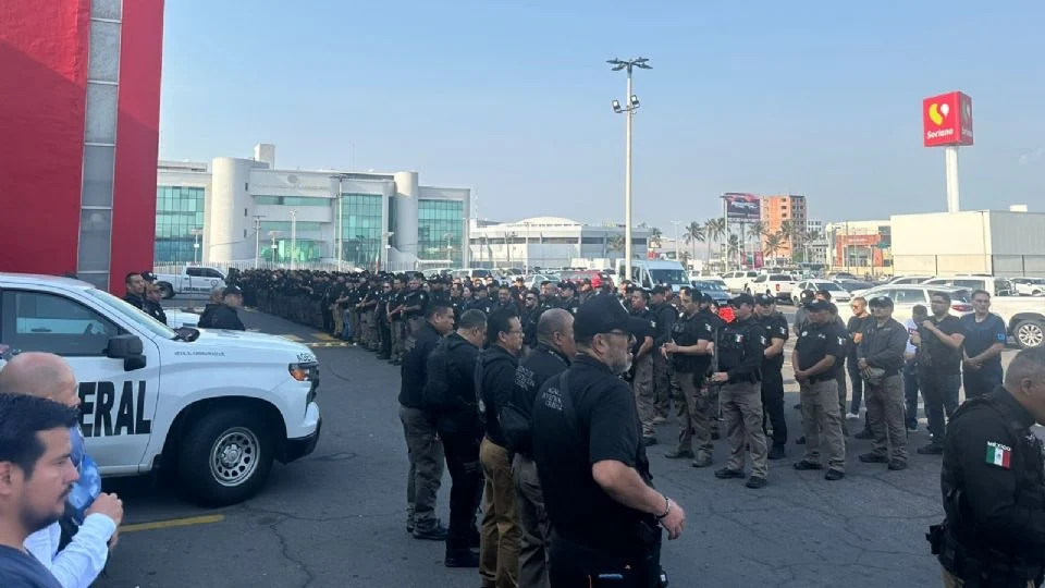 FGR despliega 300 elementos tras agresión armada que provocó la muerte de dos agentes en Boca del Río