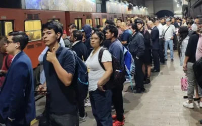 Reportan marcha lenta y retrasos en la Línea 3 del Metro