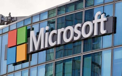 Microsoft sube 9% en Wall Street