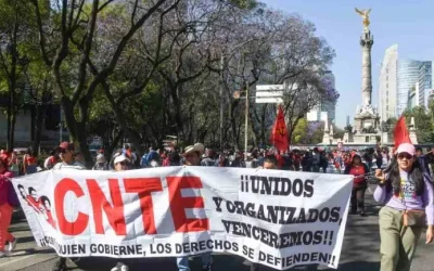 Megamarcha de la CNTE en CDMX: hora, ruta y alternativas viales